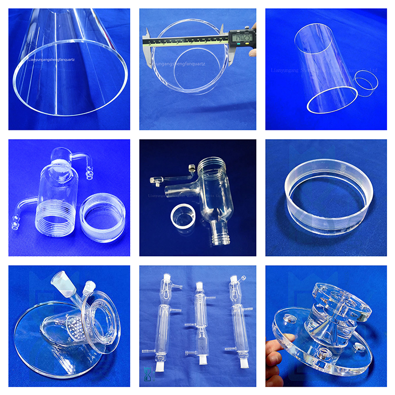 последний случай компании о Clear Fused Silica Quartz Coiled Tube--Amy