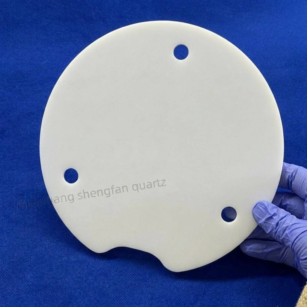 последний случай компании о Opaque Quartz Perforated Sheets: High-Reflectivity Thermal Radiation Shielding Materials for Semiconductor-Mia