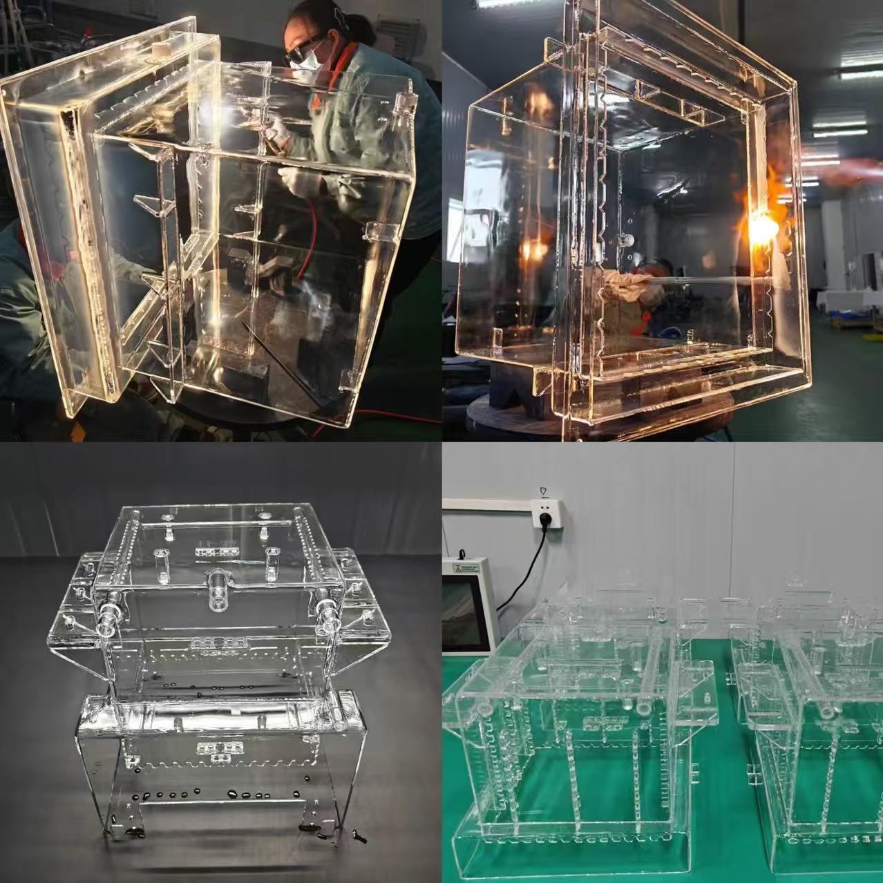 последний случай компании о Performance and Advantages of Quartz Square Container / Quartz Square Tank-sara