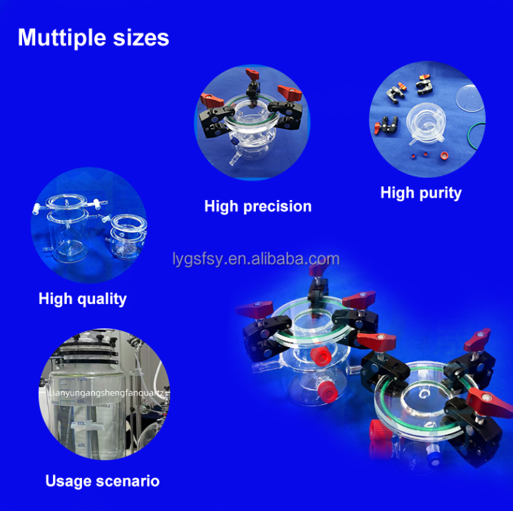 последний случай компании о JGS2 Quartz Photocatalytic Reactor for Lab & Industrial Photochemistry Applications-sara