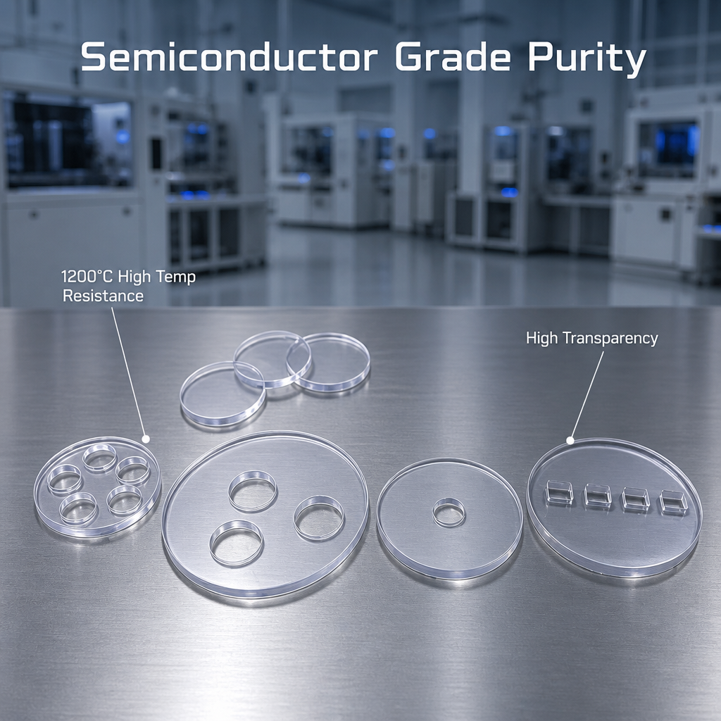 последний случай компании о Multi‑hole Quartz Gas Diffusion Plate for New‑energy Research Laboratory-sara