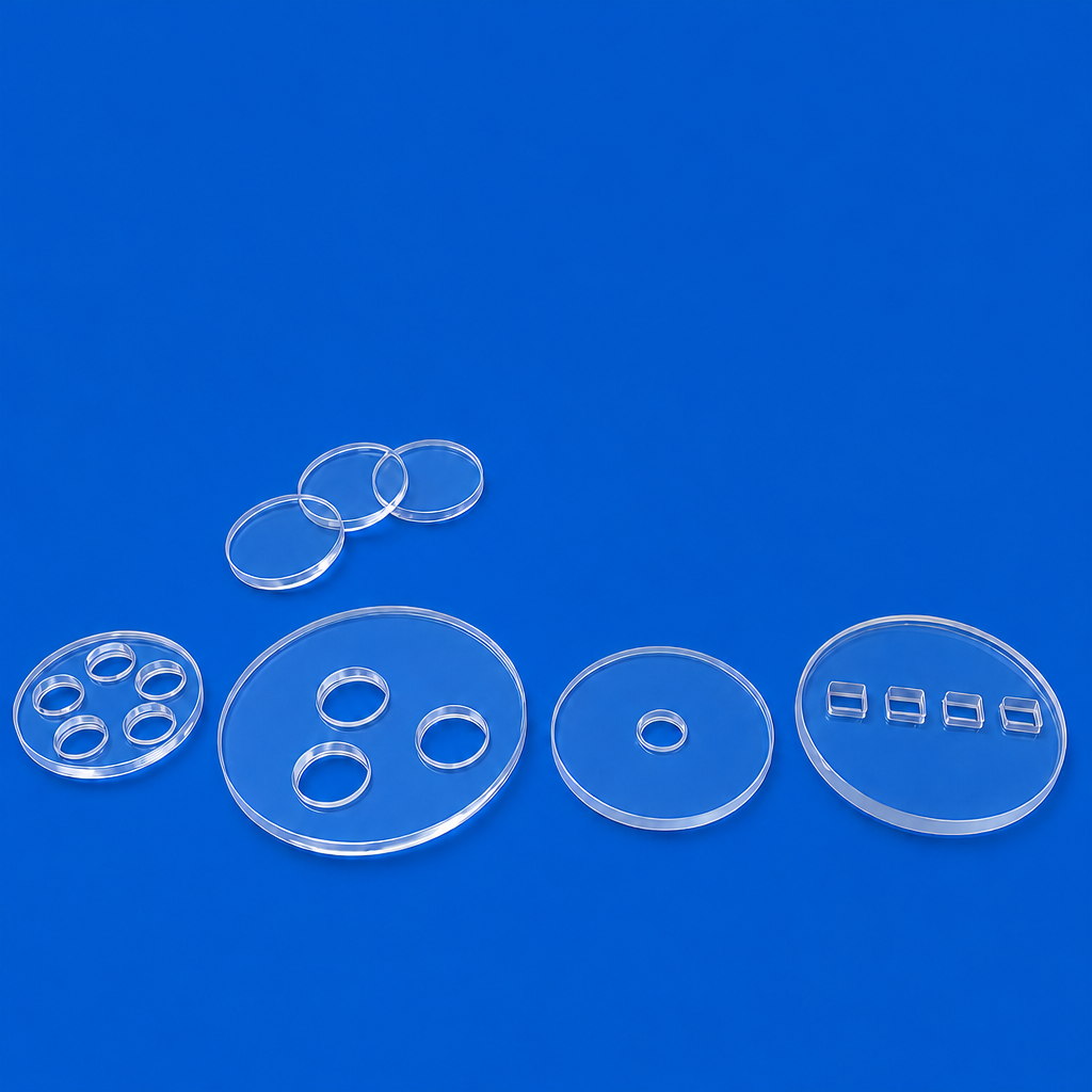 последний случай компании о Multi‑hole Quartz Gas Diffusion Plate for New‑energy Research Laboratory-sara