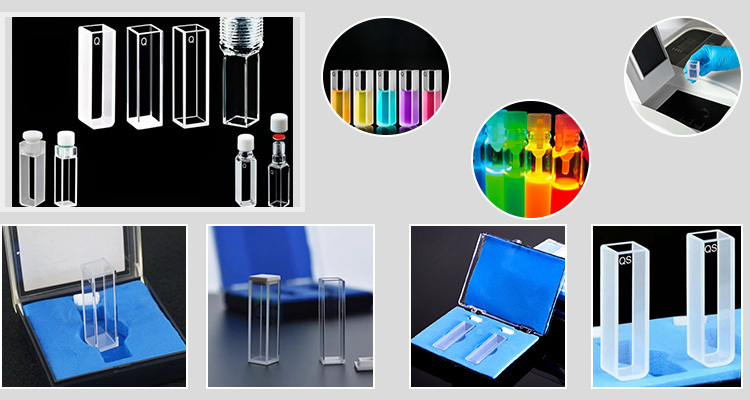 последний случай компании о High Purity Quartz Cuvette for Laboratory Spectroscopy-Amy
