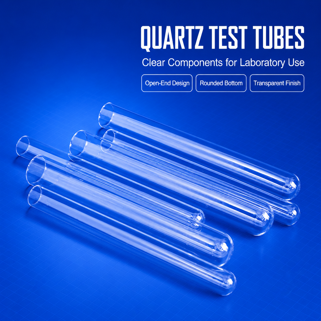 последний случай компании о High Purity Quartz Test Tubes for Analytical Chemistry Laboratory-Mia