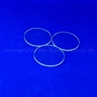 Sapphire Tablets Quartz Glass Plate 100mm Thickness Circular Optical Observation Lenses