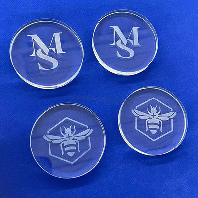 качество Custom High Purity Fused Silica High Resistant Quartz Glass Disc Фабрика