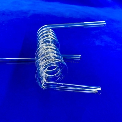 качество  Factory Custom Laboratory High Temperature And Corrosion Resistant Quartz Spiral Tube Фабрика