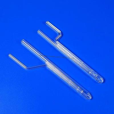 качество  Custom High Temperature and Corrosion Resistant BET Quartz Sample Tubes for Laboratory Use Фабрика