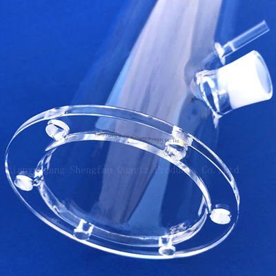качество  Customized Sealed Quartz Glass Tube with 1-100mm Thickness and 1732℃ Melting Point Фабрика