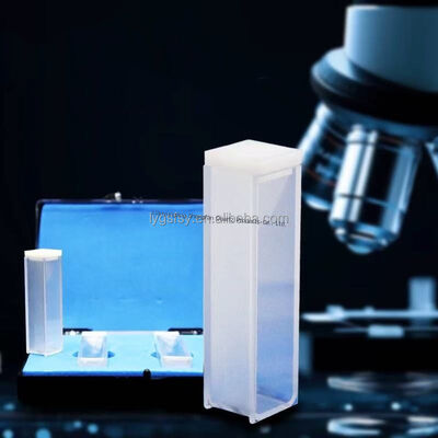 качество  High-temperature and Corrosion Resistant Quartz Glass Colorimeter Cuvette with 3.5ml Capacity Фабрика