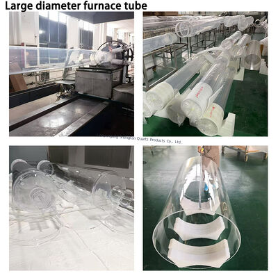 качество  High Temperature Resistant Corrosion Resistant High Purity Quartz Glass Tube Fused Quartz Tube Фабрика