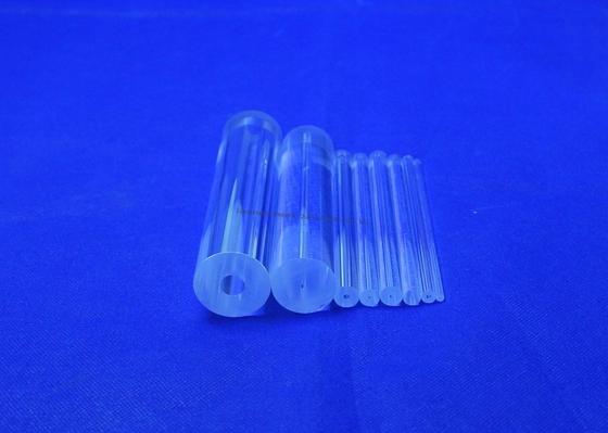 качество  Silicon Dioxide Quartz Heater Tube , Uv Glass Tube 1683 Degree Celsius Softening Point Fused Silica Capillary Фабрика