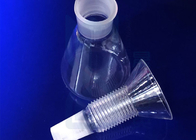 High Temperature Resistant Transparent Laboratory Reagent Bottle Chemistry Quartz Glass
