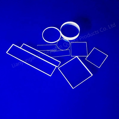 Square Shaped Thermostable Quartz Glass Plate For Semiconductor