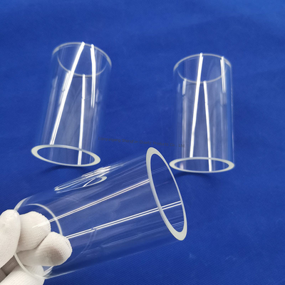 Transparent Quartz Tube Reactor Testing Glass Sleeve For Germicidal Lamps