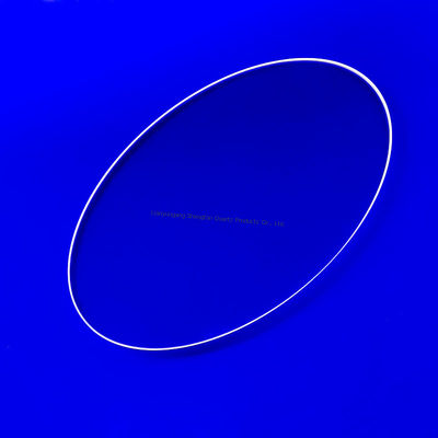 Закаленная термостойкая пластина из плавленого кварцевого стекла с высокой прозрачностью