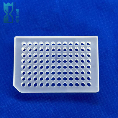 Прозрачный оптический кварц 96 Well Plate высокотемпературный коррозионный