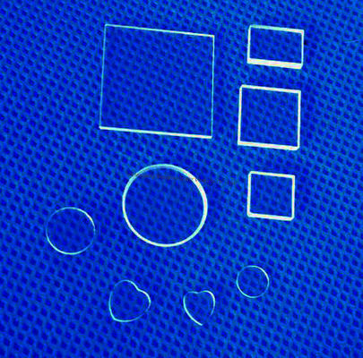 Высокопрозрачная кварцевая стеклянная пластина чистотой 99,99% с рабочей температурой 1100℃