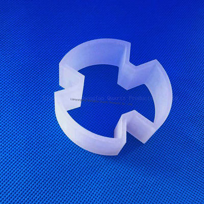 Производственная высокотемпературная коррозионностойкая прозрачная непрозрачная кварцевая стекла специальные форменные детали для поддержки образцов