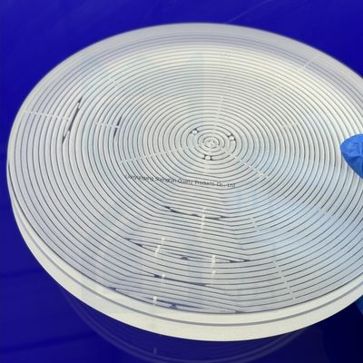 Высокочистый SiO2 99.99% Высокая термостойкость 1100℃ Кварцевая стеклянная пластина