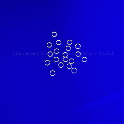 Лазерная резка небольших листов из плавленого кварцевого стекла, прозрачного для ультрафиолета, для окон камер