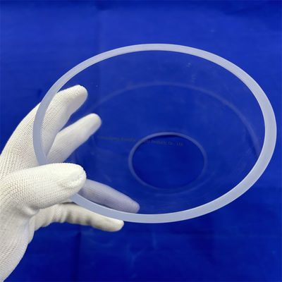 Высокочистая высокотемпературная устойчивая кварцевая трубка для CVD-печи 1100℃