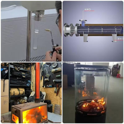 Высокочистая высокотемпературная устойчивая кварцевая трубка для CVD-печи 1100℃