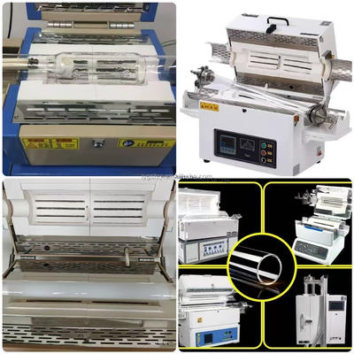 Высокочистая высокотемпературная устойчивая кварцевая трубка для CVD-печи 1100℃