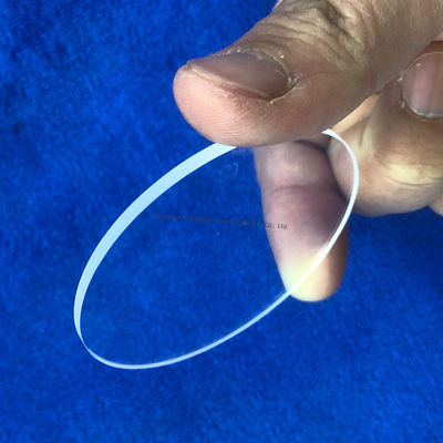 Устомизированная УФ-теплостойкая расплавленная кремниевая кварцевая стеклянная круглая пластина Прозрачная кварцевая стеклянная подкладка Прозрачная кварцевая пластина