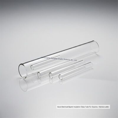Хорошая стеклянная трубка электрической изоляции кварца для источников/полупроводника