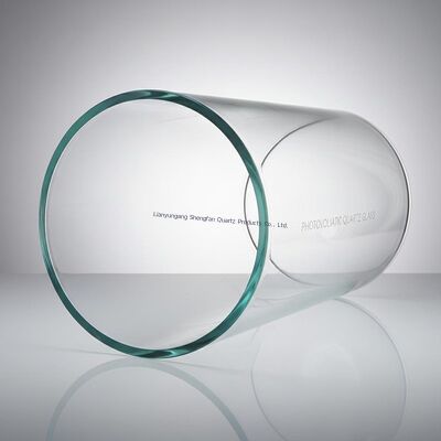 High Temperature Resistant Clear Quartz Tube for Semiconductor and Optical Applications with Customizable Sizes