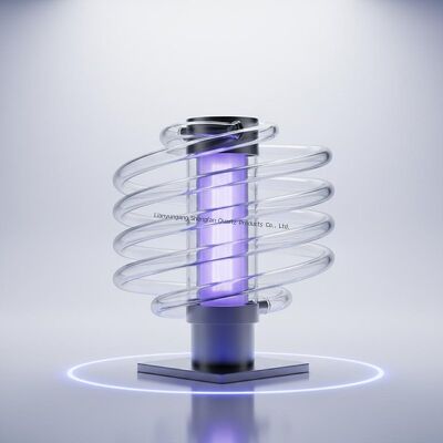 300-мм трубка из прозрачного кварцевого стекла наружным диаметром для УФС-излучения с высокой термостойкостью