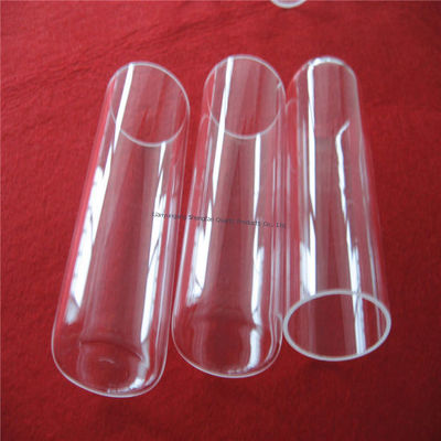 Высокая чистота 99,99% SiO2 Кварцевая стеклянная трубка с точкой отжига 1180 °C и точкой натяжения 1100 °C для применения в полупроводниках