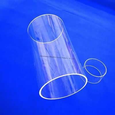 Кварцевая стеклянная трубка с хорошей электроизоляцией и высокой термостойкостью, обладающая высокой светопропускающей способностью для полупроводниковых применений