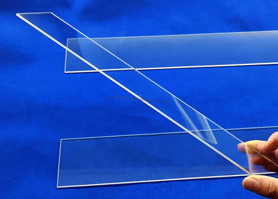 Круглые прозрачные сапфировые кварцевые пластины