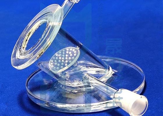 Научной лаборатории реактора лаборатории реактора стекла кварца особой чистоты реактор GlasswareStandard стеклянной стеклянный для лаборатории