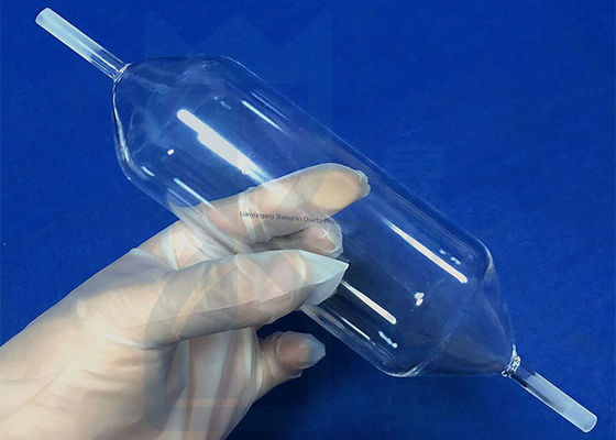 Теплоустойчивая прозрачная кварцевая стеклянная трубка без воздушных пузырей и высокой светопроницаемости