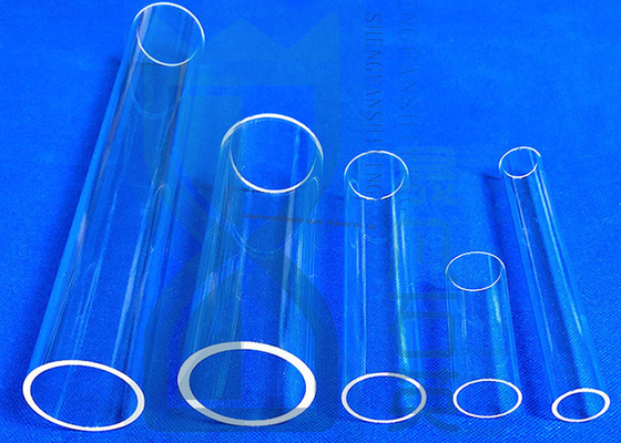 Excellent High Light Transmittance Quartz Test Tube Colored Test Tubes Alkali Resistance Quartz Test Tube