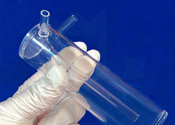 Реактор стекла прозрачного кварца для химического разделителя теста