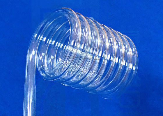 300-мм трубка из прозрачного кварцевого стекла наружным диаметром для УФС-излучения с высокой термостойкостью