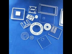 OEM ODM Прозрачные стеклянные пластины Противокислотные Высокая светопередача Надежный кварц