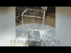 Высокотемпературный кварцевый тигель из кремнеземного стекла для нагрева или химических процессов