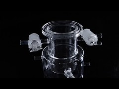 300мм Кварцевый стеклянный прибор, изготовленный на заказ для полупроводниковой промышленности