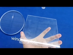 Сварка кварцевого стекла плоского листа оптического смотрового стекла окна