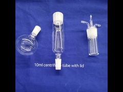 Чайник 10 реактора огня кварца научной лаборатории - стеклянная лампа центрифуги масла 100ml