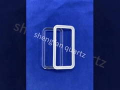 Прозрачное кварцевое кольцо, устойчивое к высокой температуре