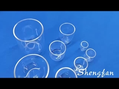 Тигель из плавленого кварца, высококачественная кварцевая пластина для различных применений