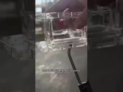 Тигель из плавленого кварца. Премиальная кварцевая пластина для высокотемпературных применений