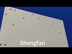 Фланец трубопровода кварца печи с особой чистотой больших соединений прозрачной