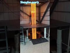 Высококачественная большая трубка из кварцевого стекла